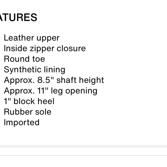 VINCE CAMUTO BOOTS - Picture 8 of 8